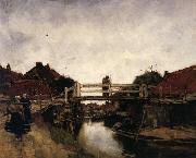 Jacobus Hendrikus Maris The Bridge Spain oil painting artist